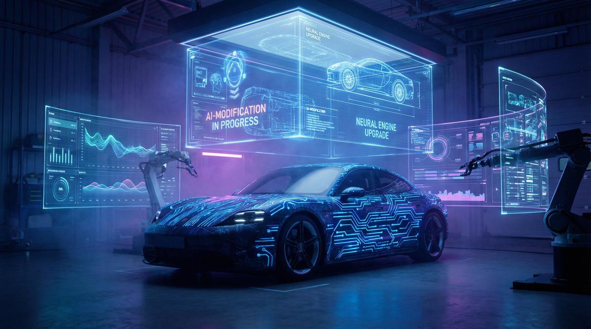 麻豆AI汽车改装视频技术